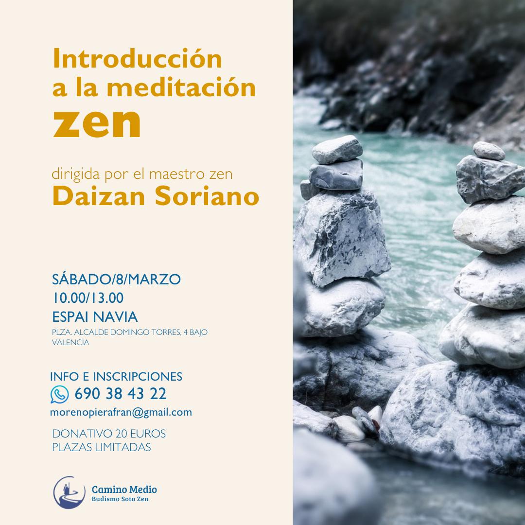 Imagen de portada de Introducción a la Meditación Zen en Valencia